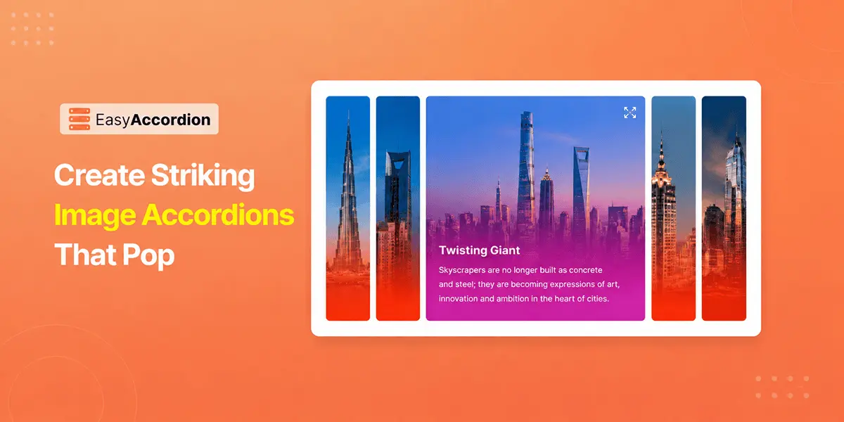 How to Create Image Accordions in WordPress