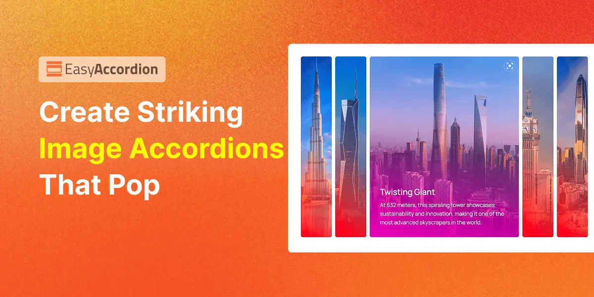 How to Create Image Accordions in WordPress