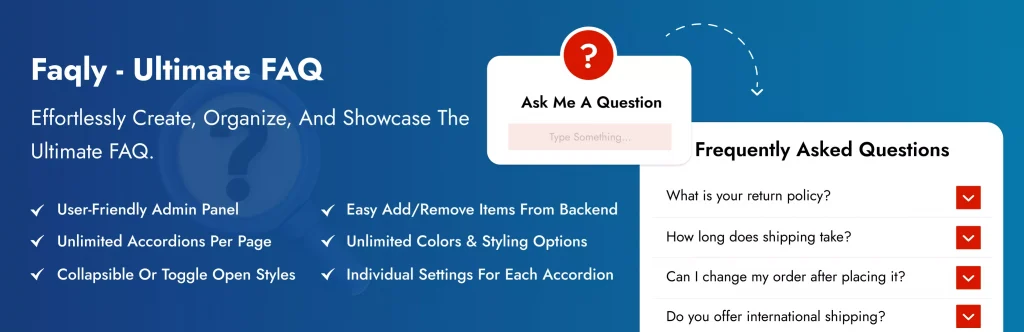 FAQly – Ultimate FAQ